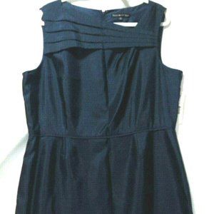 NWT PRESTON & YORK SZ.18,NAVY BLUE SLEEVLESS GRETA DRESS